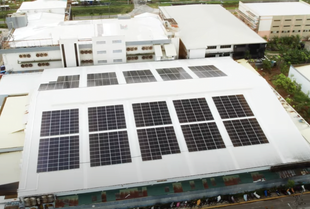 ETIAM, a PROINSO company, has Developed Solar Projects for Sport City International (SCI) factories in Mactan, Philippines